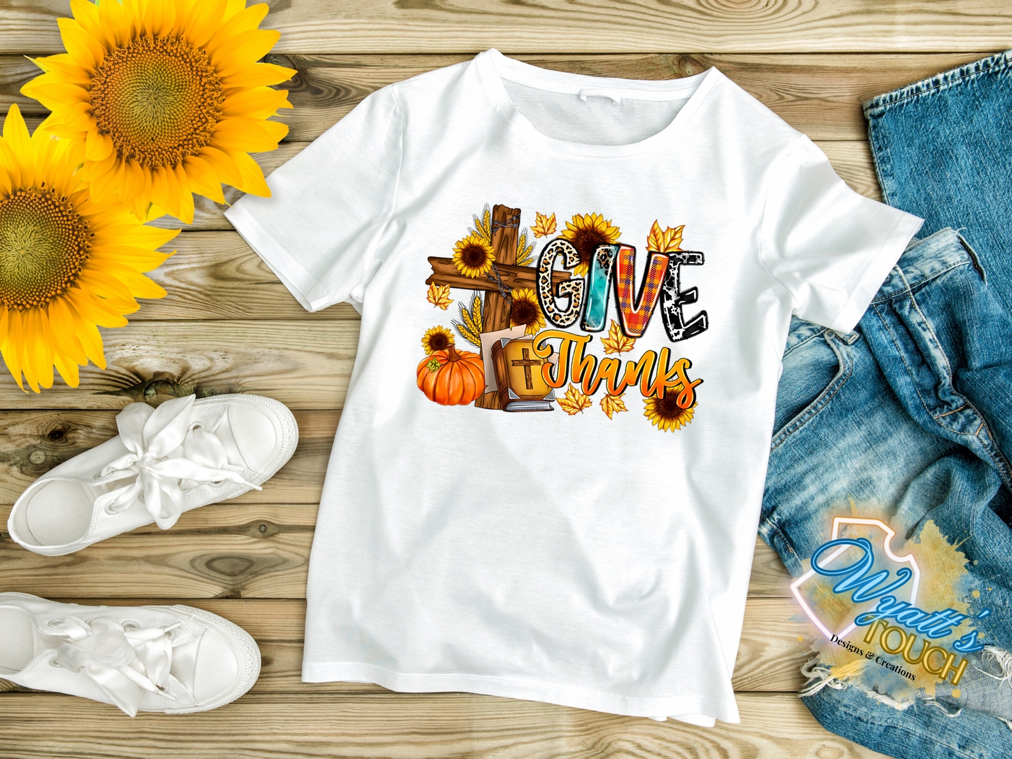 Give Thanks - Sunflowers