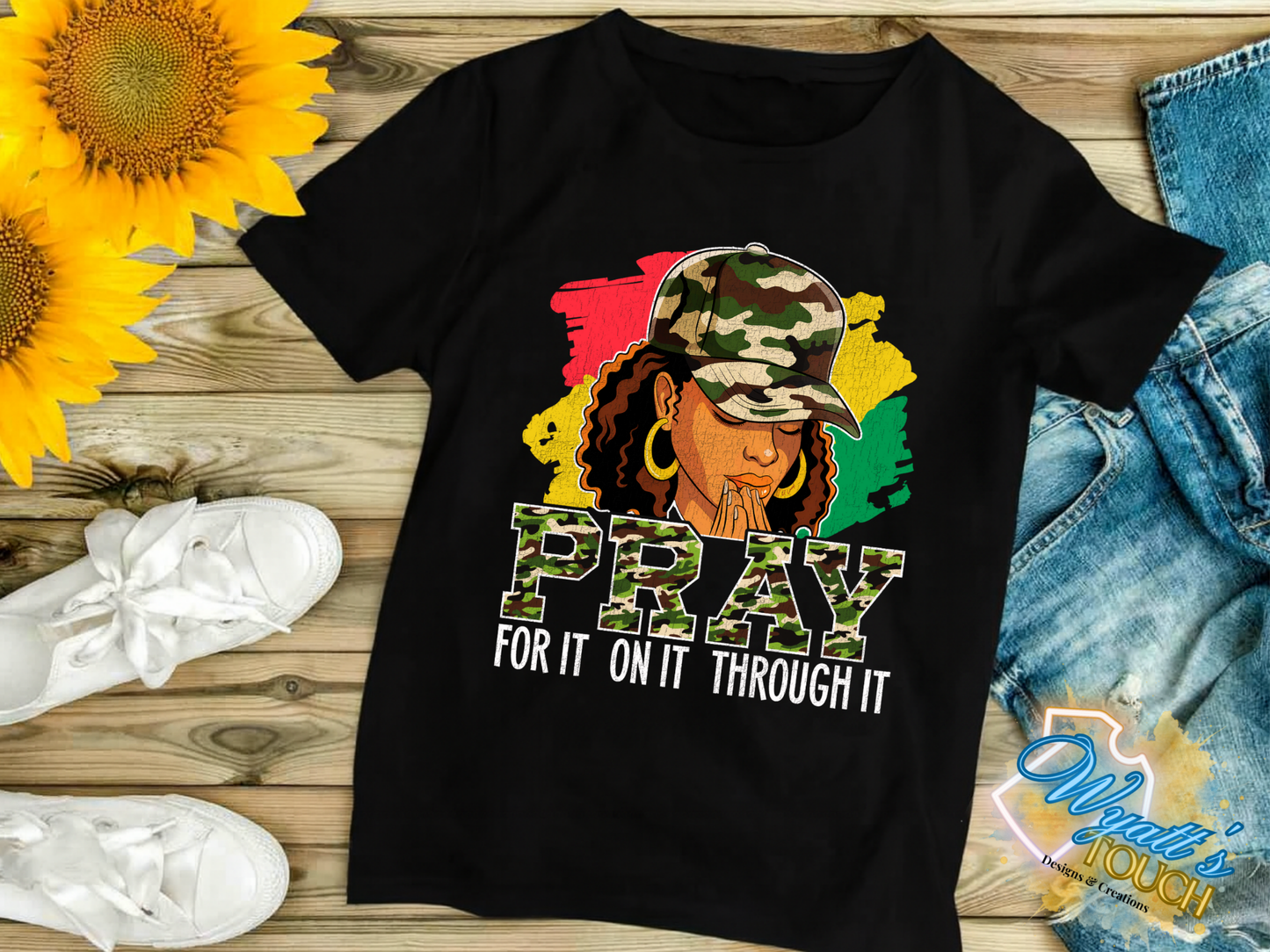 Pray Army Girl
