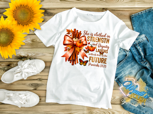 Strength Laughs Future