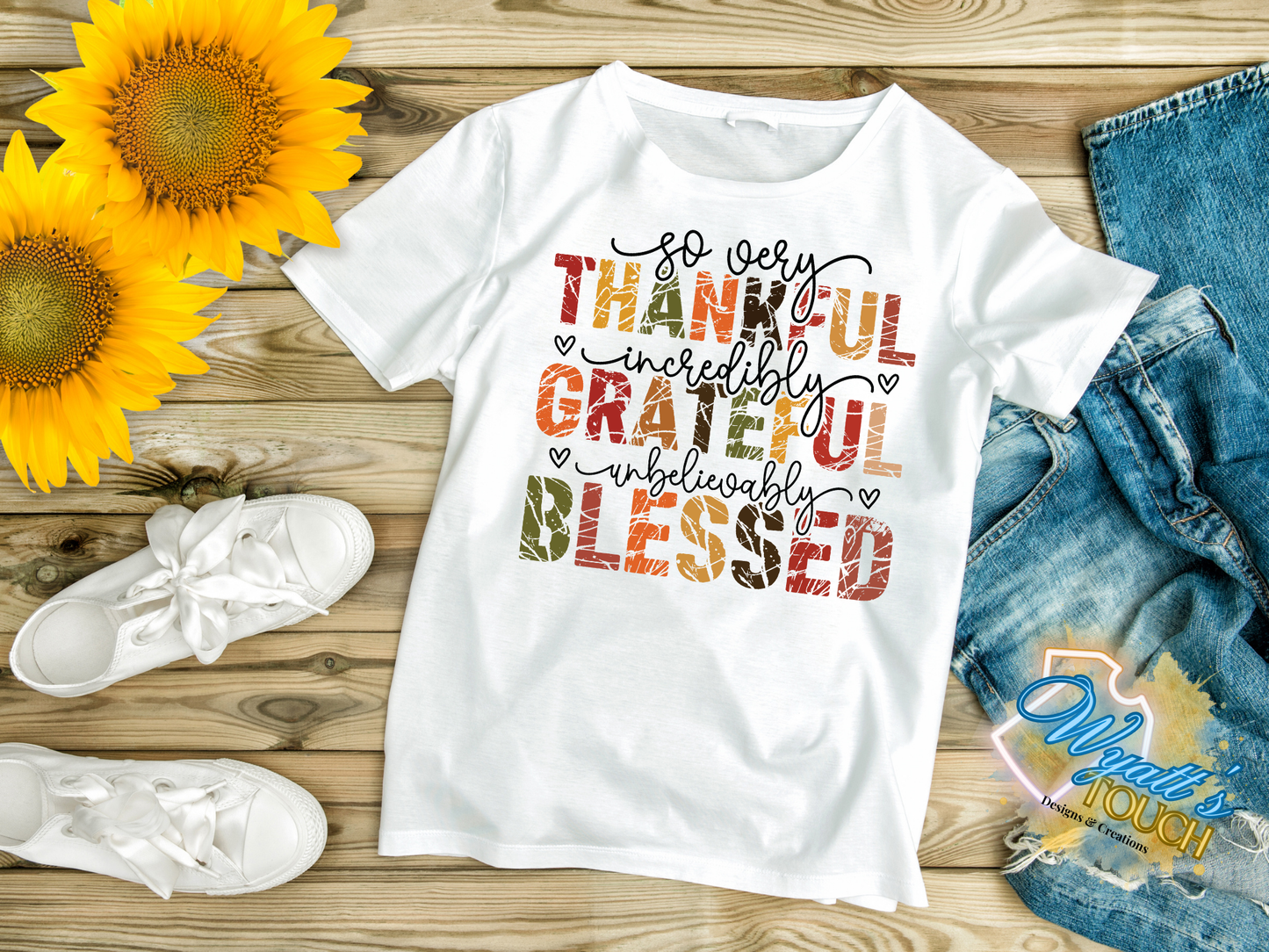 Thankful Grateful Blessed