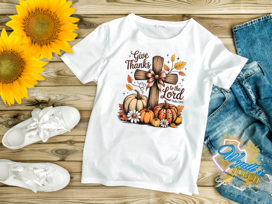 Give Thanks To The Lord