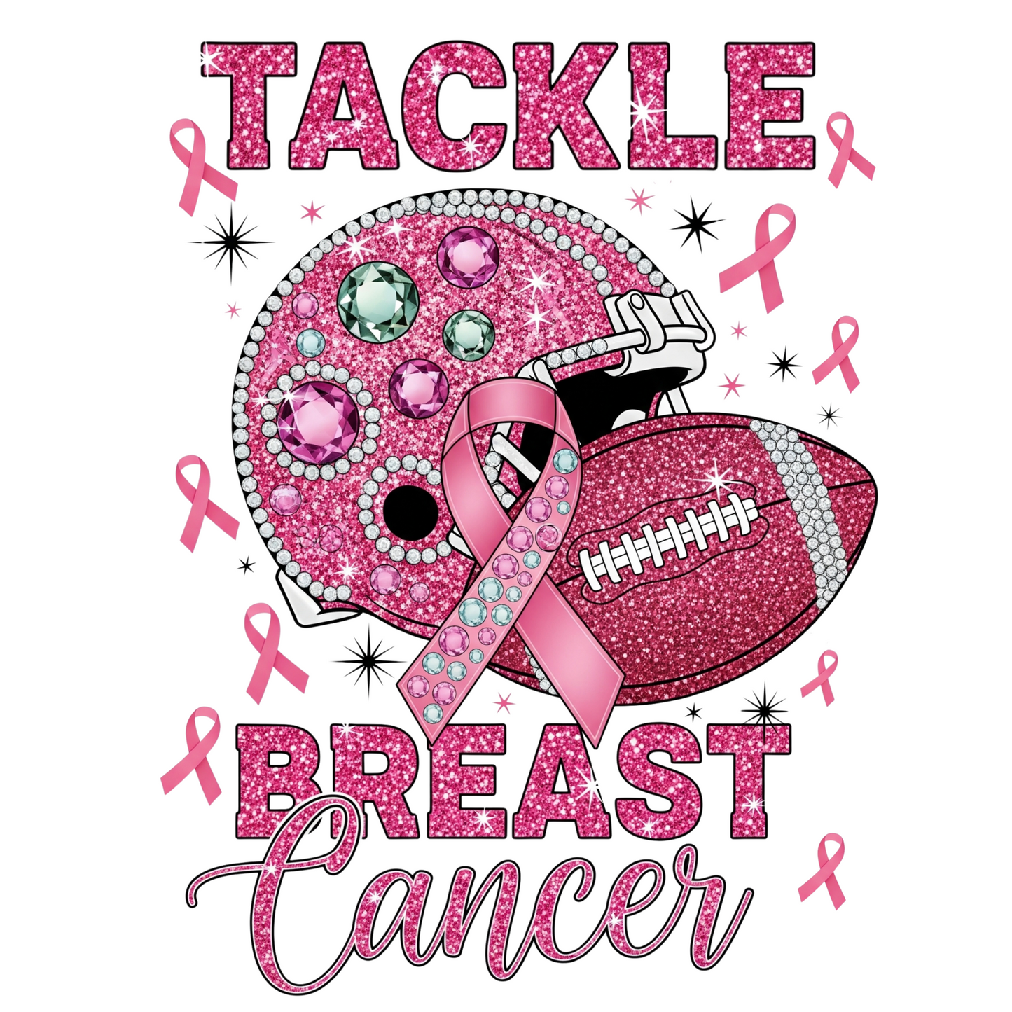 Tackle Breast Cancer Sparkles