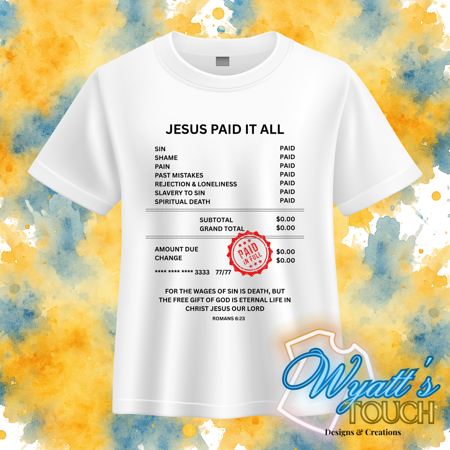 Jesus Paid It All