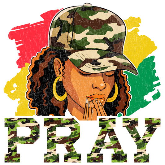 Pray Army Girl