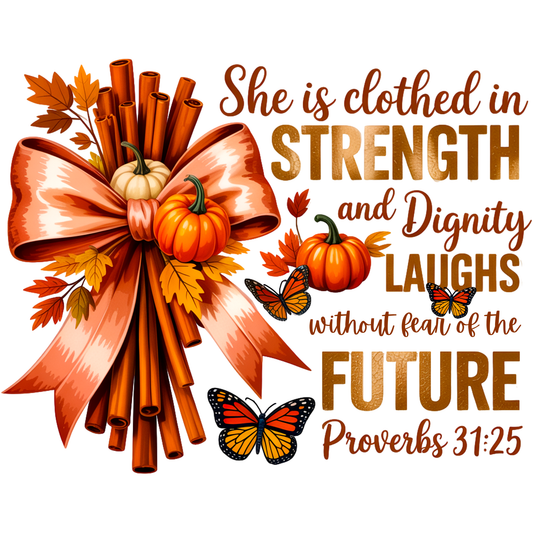 Strength Laughs Future