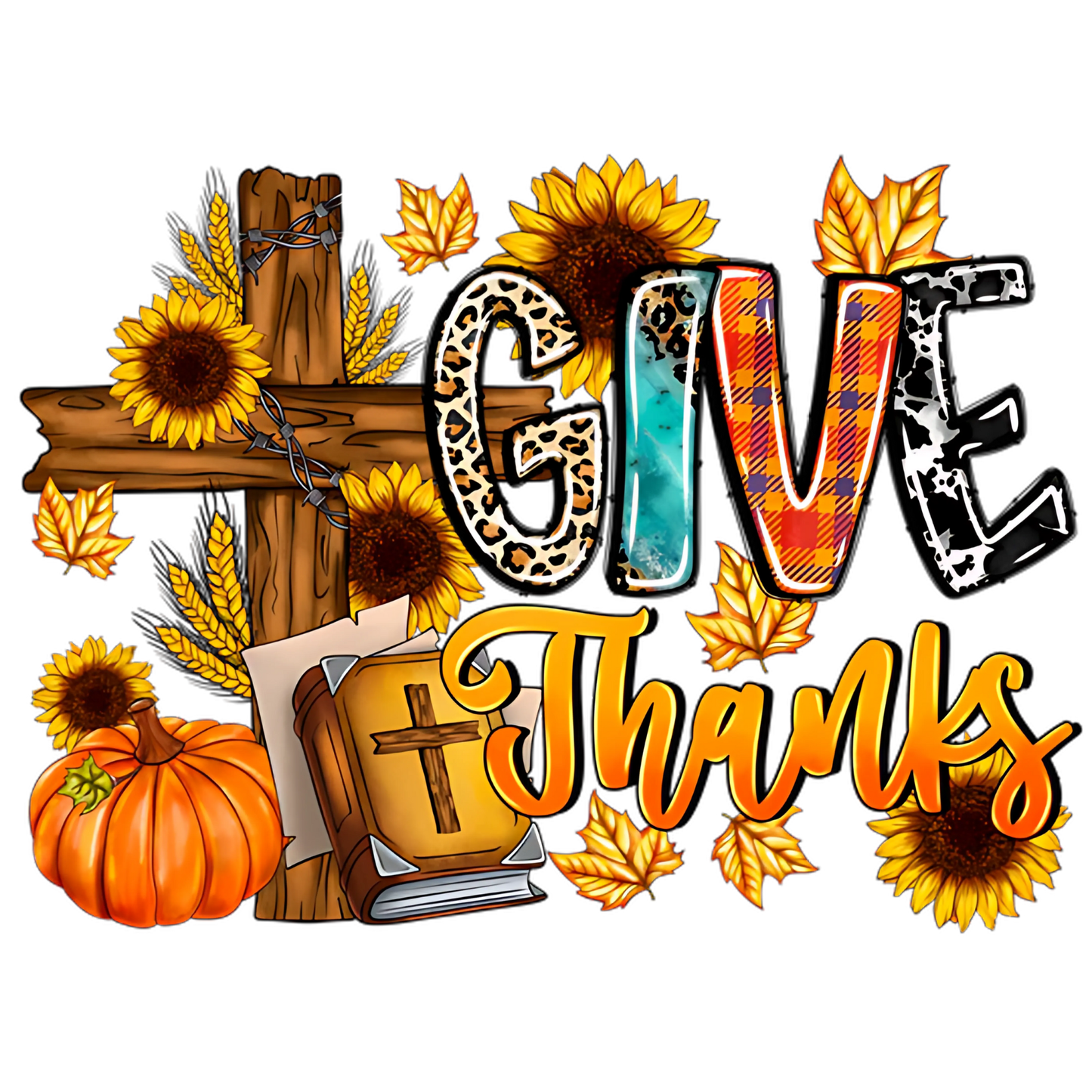 Give Thanks - Sunflowers